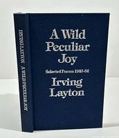 Front cover showing title and author on navy cloth hardcover