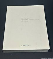 Front cover showing title and Sotheby’s imprint