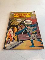 Front cover of Detective Comics #247 showing title, price, Batman and Robin artwork