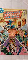 Full front cover of Justice League of America comic, 40¢ price shown