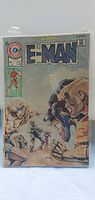 Front cover of E-Man No.10 comic in sleeve