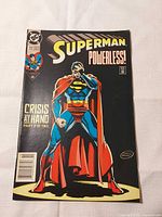 Front cover of Superman #72 comic book