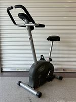 Full side view of LifeGear exercise bike