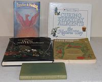 All five books front view