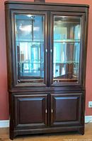 front view of entire china cabinet