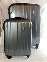 Both suitcases front view