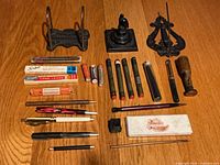 Full lot overview showing all stationery items