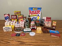 Full group shot of all items on table