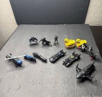 Full lot showing all 14 Batman items