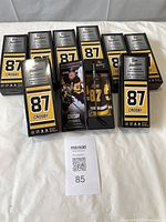 Lot overview of 9 boxed Sidney Crosby mini sticks