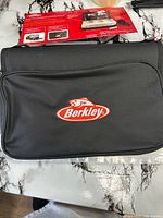 Front of black Berkley binder