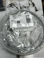 Full view of sealed coil with label visible