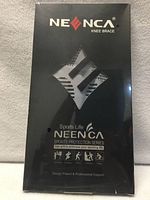 Front of sealed Neenca knee brace retail box