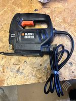 Full view of jigsaw with cord