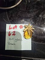 Brooch front view showing full design