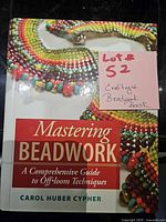 Front cover of Mastering Beadwork book