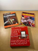 Front covers of all three DIY softcover books