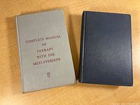 Front covers of both hardcovers