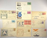 Overview of all eleven military themed covers