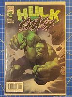 Front cover of Hulk Smash #1 comic in protective sleeve