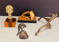 Group shot of all four decorative items