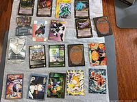 Full layout of all cards on table