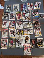 Overview of entire lot laid out on table