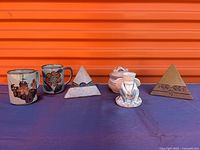 Group view of all pottery items