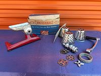 Entire set with base, attachments and box displayed