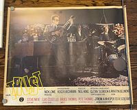 Front of poster showing full artwork and credits