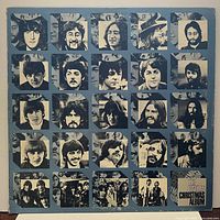 Front cover collage of 25 Beatles photos