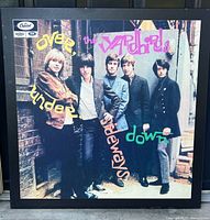 Front view of Yardbirds promo plaque