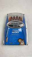 Front of sealed Monster THX Stereo Audio 400 cable package