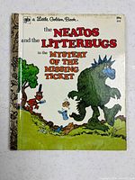 Front cover with title and illustrations visible