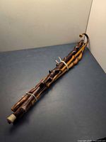 All four natural wood canes bundled together