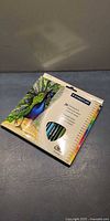 Front of Staedtler coloured pencils pack showing peacock artwork and 24 count marking