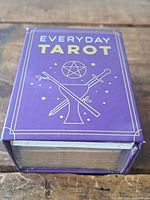 Closed purple Everyday Tarot box