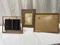 All three photo frames side by side