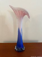 Full height view showing color gradient and twisted stem