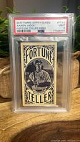Front view of PSA slab displaying Aaron Judge Fortune Teller Minis card and PSA label showing grade Mint 9