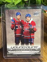 Front of Young Guns Teammates card in sleeve