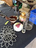 Group shot showing all items on table