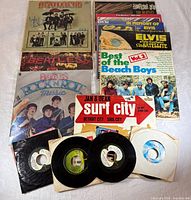 All albums and singles displayed together