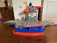 Full view of Fisher-Price Rescue Heroes Aquatic Aircraft Carrier Command Center