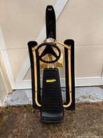 Full view of GT Sno Racer sled upright
