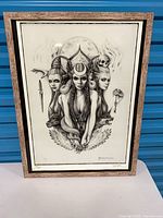 Full view of framed limited-edition print