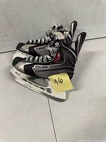 Side view of both Bauer Vapor X5.0 skates showing overall appearance