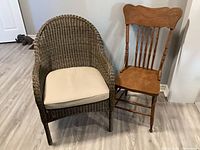 Both chairs side by side