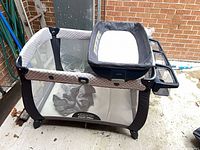 Overall view of playard with changing station attached