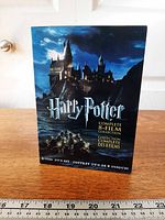 Front view of the Harry Potter Complete 8-Film DVD box set